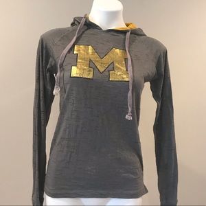 Press Box Michigan Hoodie- S